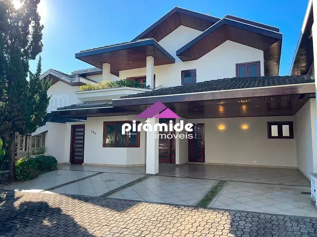 Casa com 408m² 4 quartos e 7 banheiros, para alugar, no bairro Condomínio Sunset Park em São José dos Campos