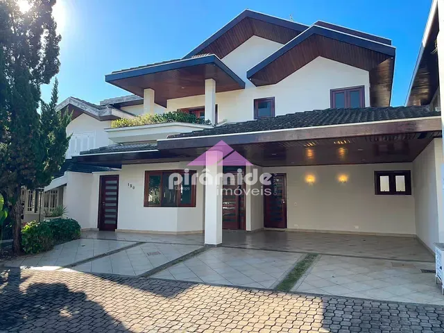 Casa com 408m² 4 quartos e 7 banheiros, para alugar, no bairro Condomínio Sunset Park em São José dos Campos