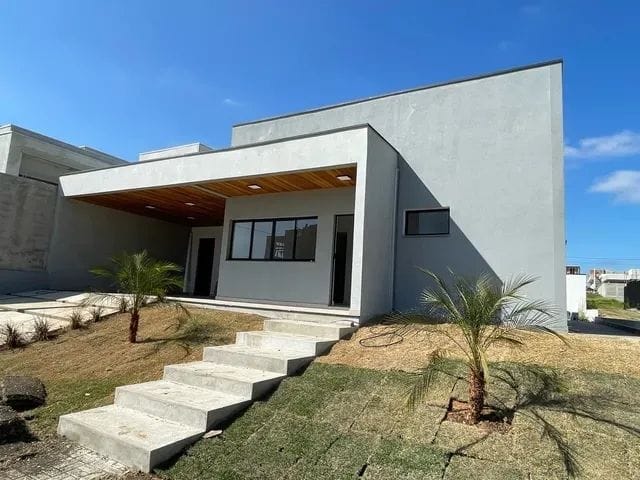 Foto do Casa - Casa com 3 dormitórios à venda, 210 m² por R$ 1.100.000,00 - Condomínio Santa Mônica - Caçapava/SP | RUSSI IMÓVEIS