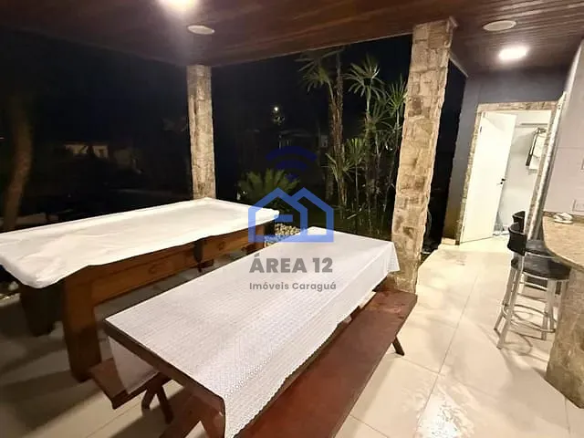 Casa com 478m² 3 quartos e 4 banheiros, para alugar, no bairro Park Imperial em Caraguatatuba