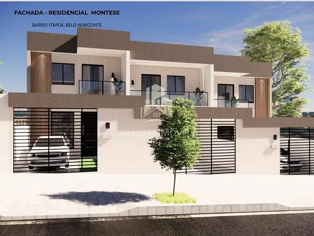 Casa 3 quartos e 3 banheiros, à venda, no bairro Itapoã em Belo Horizonte