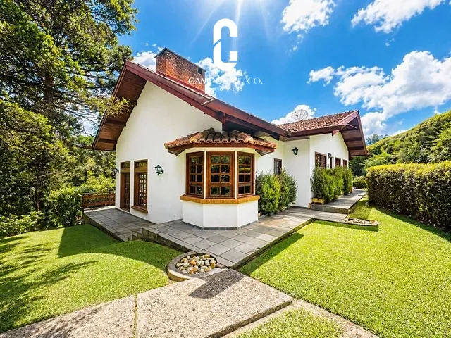 Casa com 2120m² 4 quartos e 4 banheiros, à venda, no bairro Nova Capivari em Campos do Jordão