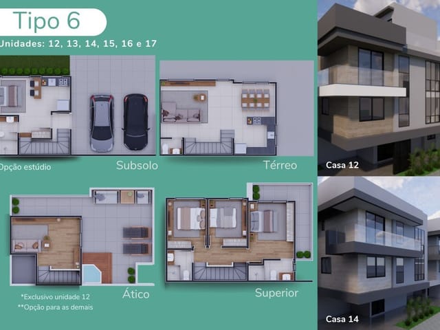Casa 3 quartos e 4 banheiros, à venda, no bairro Santa Felicidade em Curitiba
