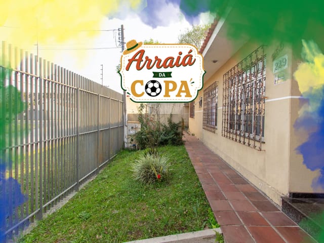 Casa com 293m² 3 quartos e 3 banheiros, à venda, no bairro Uberaba em Curitiba