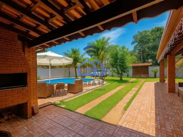 Casa com 500m² 2 quartos e 3 banheiros, à venda, no bairro Massaguaçu  em Caraguatatuba