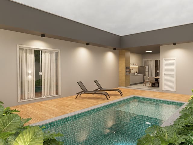 Casa com 450m² 4 quartos e 4 banheiros, à venda, no bairro Recanto em Rio das Ostras