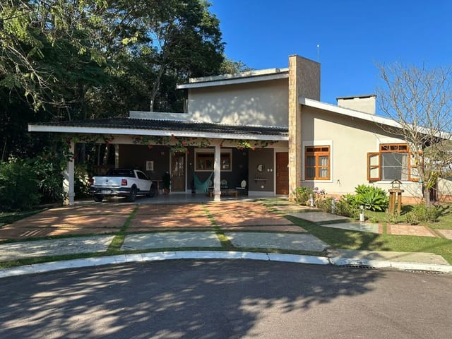 Foto do Casa - Casa com 3 dormitórios à venda, 340 m² por R$ 2.900.000,00 -Condominio Reserva Fazenda São Francisco - Jambeiro/SP | RUSSI IMÓVEIS