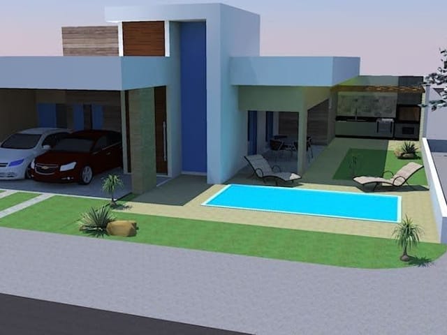 Casa com 546m² 3 quartos e 2 banheiros, à venda, no bairro Residencial Portal do Lago em Cambé