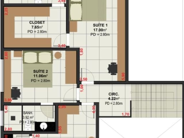 Casa com 464m² 3 quartos e 5 banheiros, à venda, no bairro Alphaville em Rio das Ostras