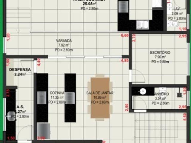 Casa com 464m² 3 quartos e 5 banheiros, à venda, no bairro Alphaville em Rio das Ostras