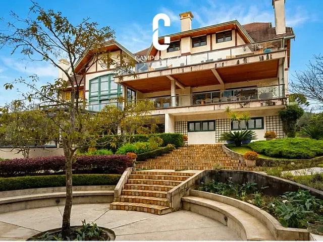 Casa com 2709m² 7 quartos e 9 banheiros, à venda, no bairro Vila Simonsen em Campos do Jordão