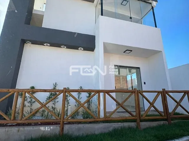 Casa 2 quartos e 3 banheiros, à venda, no bairro Jauá (Abrantes) em Camaçari
