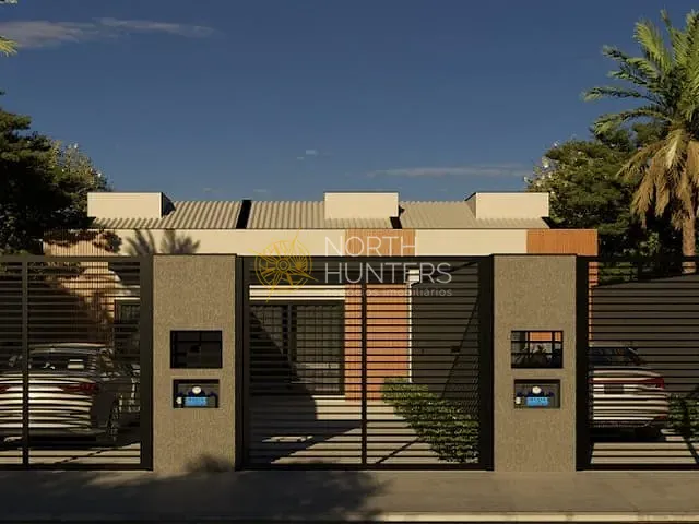 Casa 2 quartos e 1 banheiro, à venda, no bairro Aventureiro em Joinville