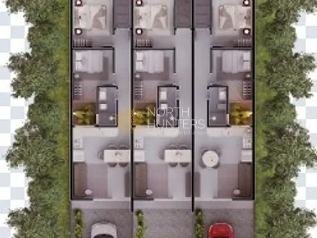 Casa 2 quartos e 1 banheiro, à venda, no bairro Aventureiro em Joinville