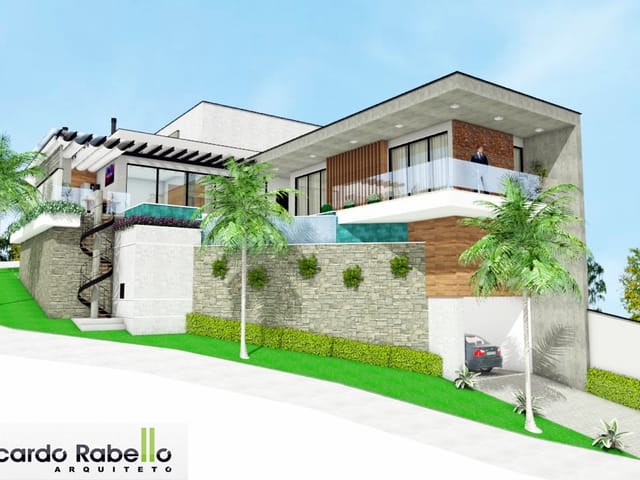 Casa com 489m² 3 quartos e 4 banheiros, à venda, no bairro Village Mantiqueira em Guaratinguetá
