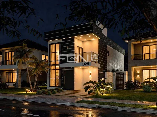 Casa com 110m² 3 quartos e 3 banheiros, à venda, no bairro Parque Nascente do Rio Capivara em Camaçari