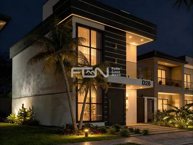 Casa com 110m² 3 quartos e 3 banheiros, à venda, no bairro Parque Nascente do Rio Capivara em Camaçari
