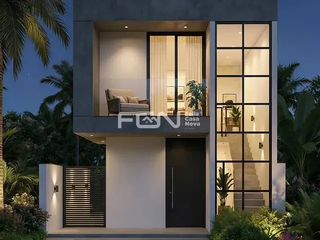Casa com 110m² 3 quartos e 3 banheiros, à venda, no bairro Parque Nascente do Rio Capivara em Camaçari