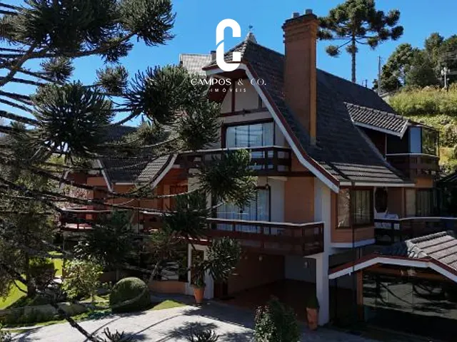 Casa com 1115m² 4 quartos e 5 banheiros, à venda, no bairro Condomínio Jardim Véu da Noiva em Campos do Jordão