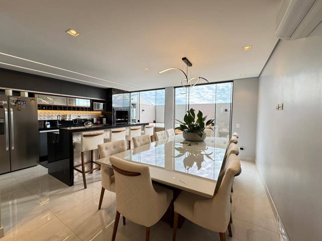 Casa com 126m² 3 quartos e 4 banheiros, à venda, no bairro Jardim Ecoville I em Cambé