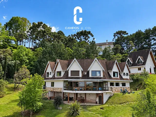 Casa com 5200m² 6 quartos e 7 banheiros, à venda, no bairro Pedra do Fogo em Campos do Jordão