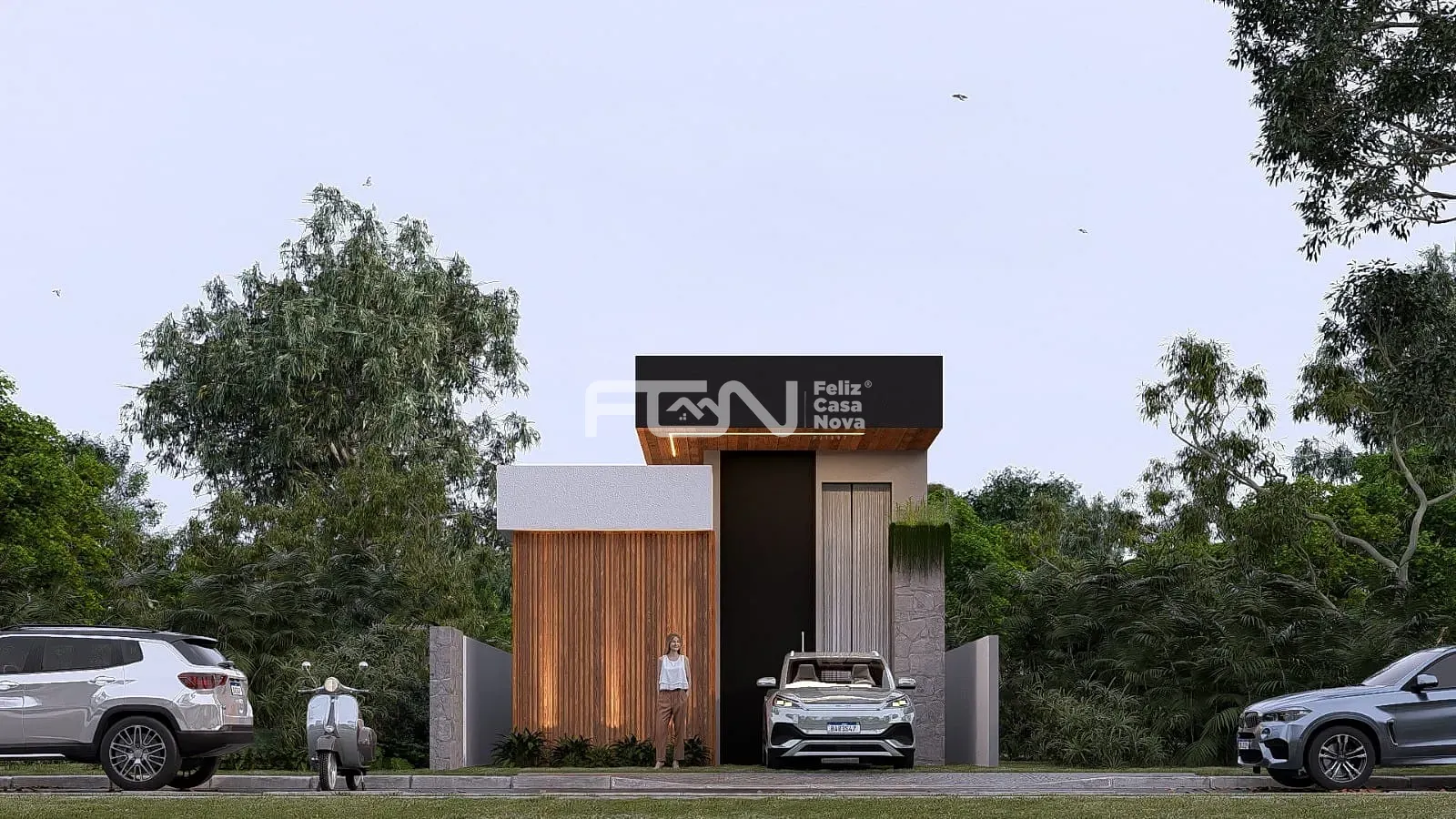 Casa, 3 quartos, 55 m² - Foto 1