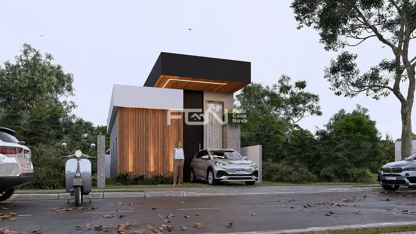 Casa, 3 quartos, 55 m² - Foto 2