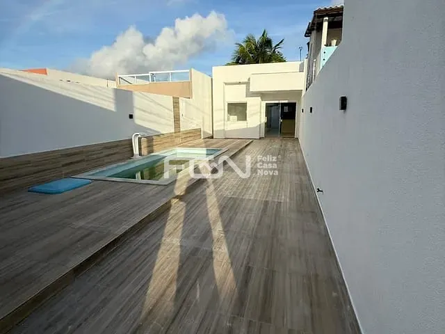 Casa 2 quartos e 2 banheiros, à venda, no bairro Jauá (Abrantes) em Camaçari