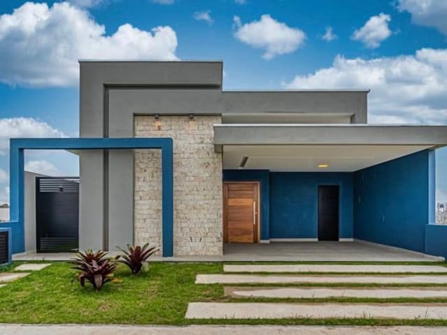 Foto do Casa - Casa com 3 dormitórios à venda, 135 m² por R$ 850.000,00 - Residencial Malbu - Caçapava/SP | RUSSI IMÓVEIS