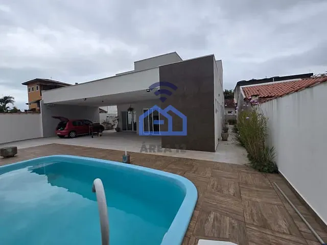Casa com 349m² 3 quartos e 2 banheiros, à venda, no bairro Porto Novo em Caraguatatuba