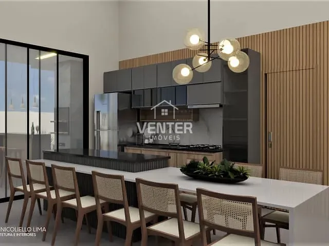 Casa com 286m² 3 quartos e 4 banheiros, à venda, no bairro Loteamento Residencial Fazenda Casa Grande em Taubaté