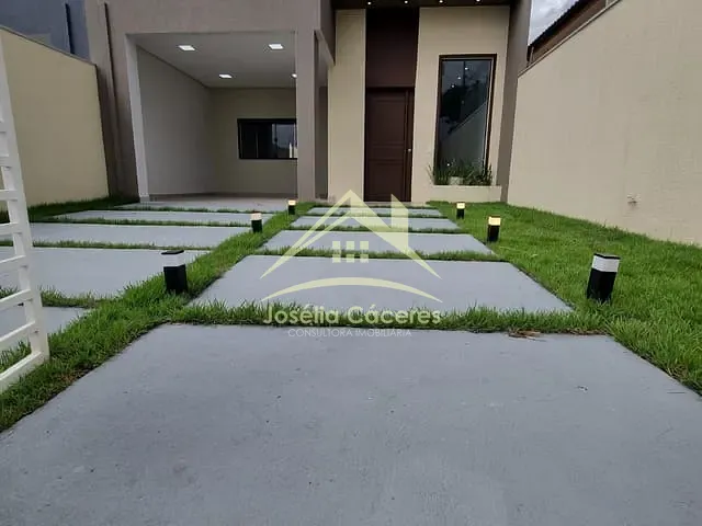 Casa com 225m² 3 quartos e 2 banheiros, à venda, no bairro Recanto dos Pássaros em Cuiabá