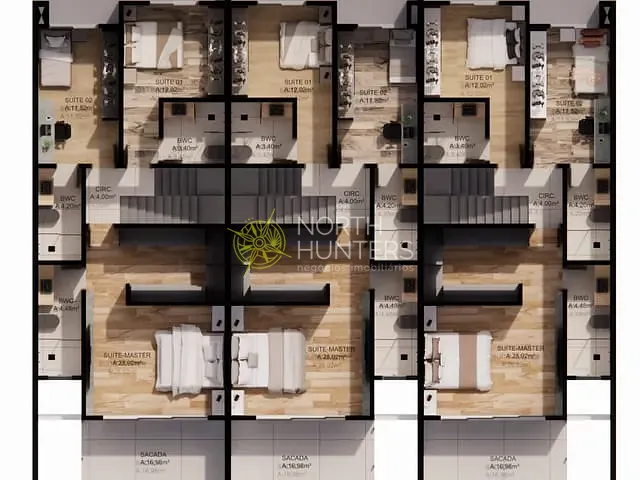 Casa com 199m² 3 quartos e 4 banheiros, à venda, no bairro Glória em Joinville