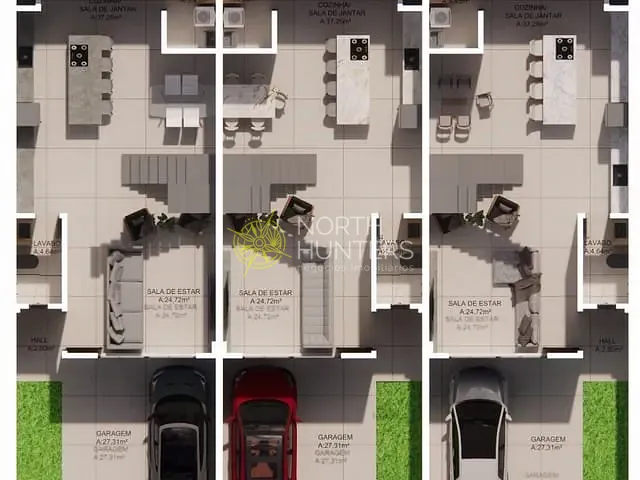 Casa com 199m² 3 quartos e 4 banheiros, à venda, no bairro Glória em Joinville