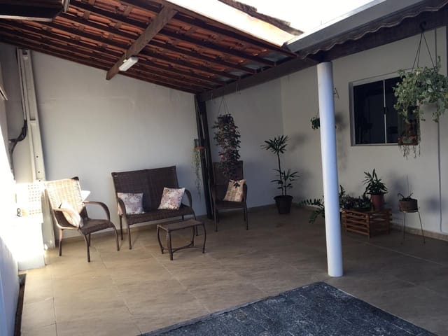 Foto do Casa - Casa com 3 dormitórios à venda, 100 m² por R$ 380.000,00 - Santa Terezinha - Aparecida/SP | Imobiliária Domos