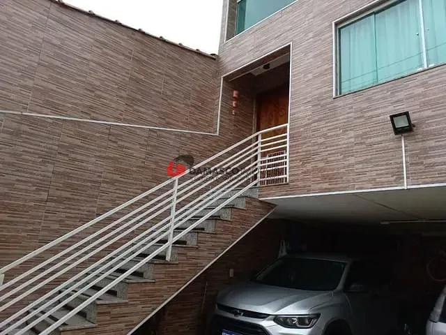 Casa com 214m² 3 quartos e 2 banheiros, à venda, no bairro Parque Novo Oratório em Santo André