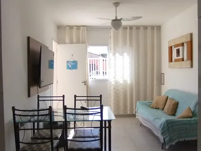Apartamento 2 quartos e 1 banheiro, à venda, no bairro Boraceia em Bertioga
