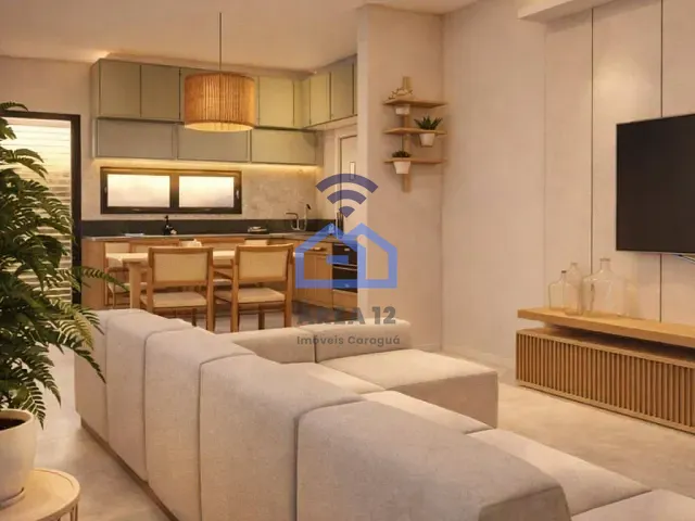Casa com 75m² 2 quartos e 3 banheiros, à venda, no bairro Pontal de Santa Marina em Caraguatatuba
