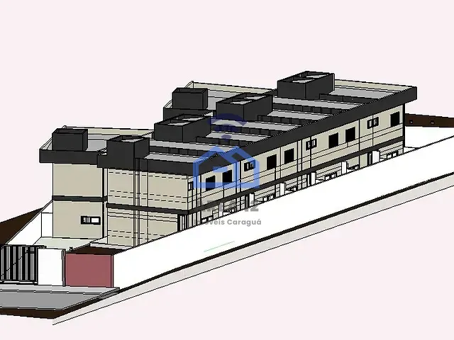 Casa com 75m² 2 quartos e 3 banheiros, à venda, no bairro Pontal de Santa Marina em Caraguatatuba