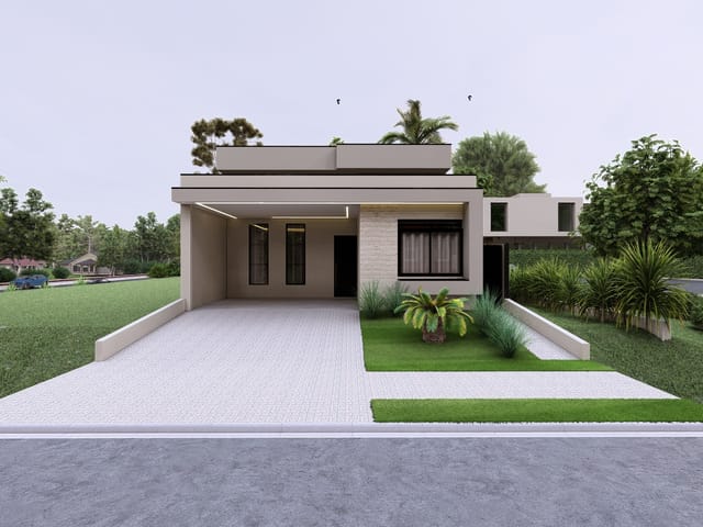 Casa com 250m² 3 quartos e 4 banheiros, à venda, no bairro Parque Brasil 500 em Paulínia