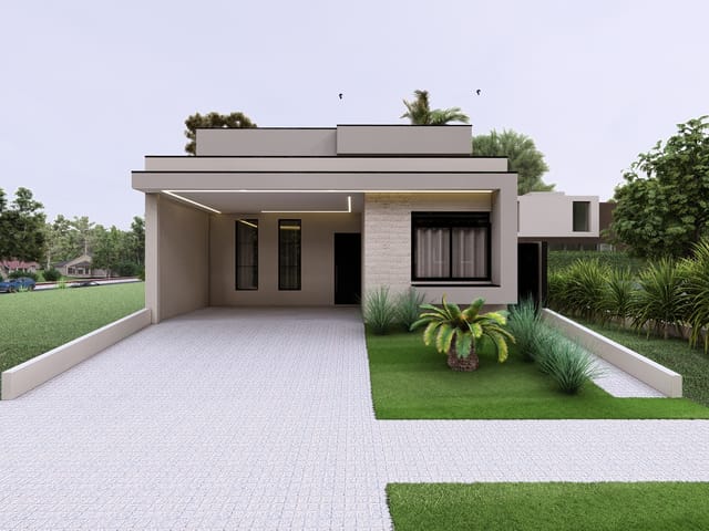 Casa com 250m² 3 quartos e 4 banheiros, à venda, no bairro Parque Brasil 500 em Paulínia