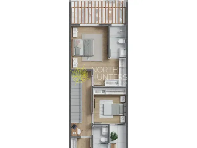 Casa com 161m² 3 quartos e 3 banheiros, à venda, no bairro Iririú em Joinville