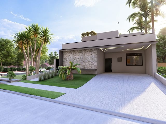 Casa com 330m² 3 quartos e 2 banheiros, à venda, no bairro Parque Brasil 500 em Paulínia