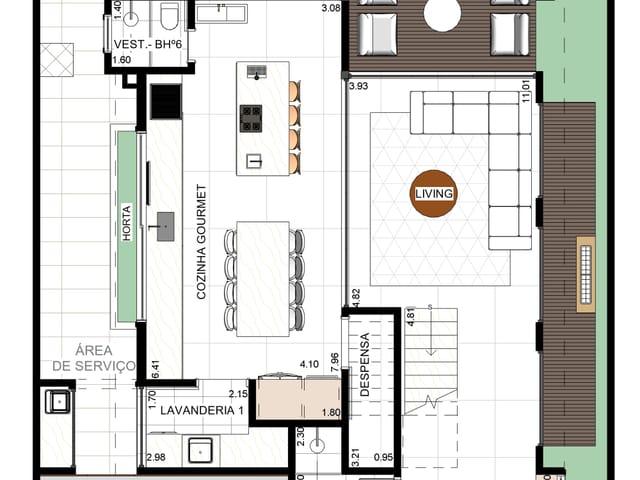 Casa com 330m² 5 quartos e 2 banheiros, à venda, no bairro Parque Brasil 500 em Paulínia