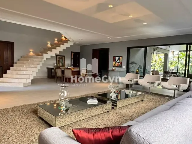 Casa com 898m² 5 quartos e 7 banheiros, para alugar, no bairro Residencial Alphaville Flamboyant em Goiânia