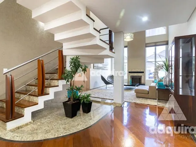 Casa com 1045m² 3 quartos e 5 banheiros, à venda, no bairro Estrela em Ponta Grossa