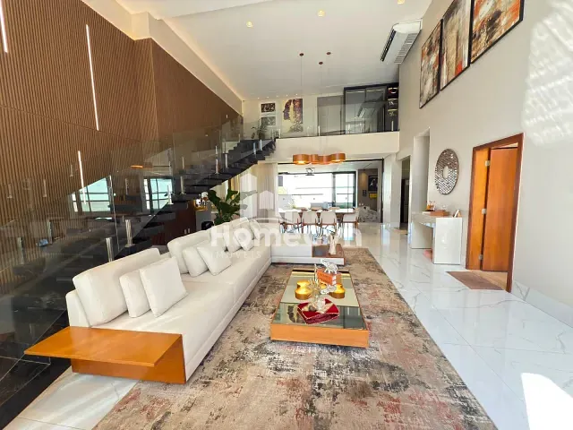 Casa 4 quartos e 8 banheiros, para alugar, no bairro Residencial Alphaville Flamboyant em Goiânia