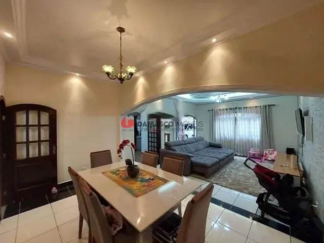 Casa com 149m² 3 quartos e 2 banheiros, à venda, no bairro Parque Marajoara em Santo André