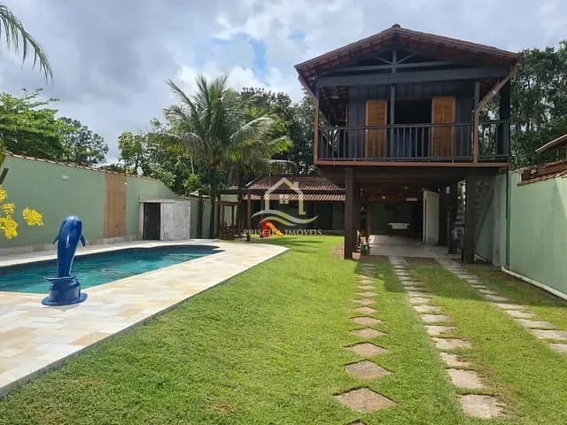 Casa com 466m² 4 quartos e 3 banheiros, à venda, no bairro Boracéia em São Sebastião