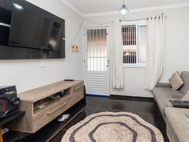 Foto do Casa - Casa em condomínio para venda com 2 quartos, 75m² | Correteria Imóveis